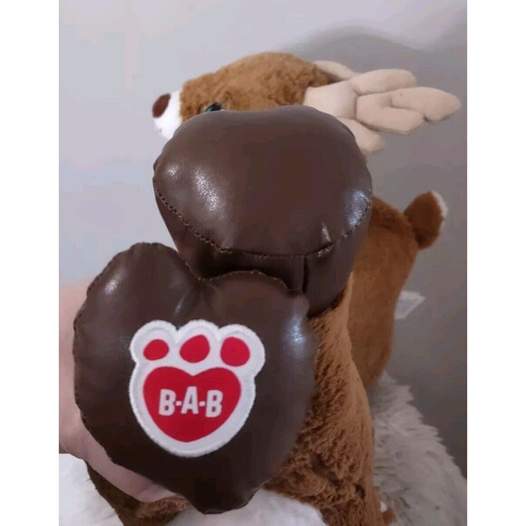 Build a Bear Dasher Reindeer Stuffed Animal Christmas Plush Toy Lot Of 2 - Picture 8 of 10